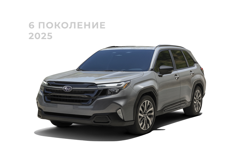 Субару Форестер 6 поколение 2025
