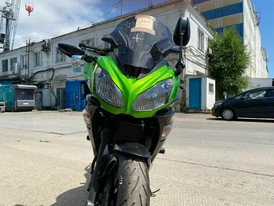 Kawasaki Ninja 400 мотоцикл зеленый