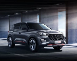 Chery Tiggo 4 2022 года едет быстро