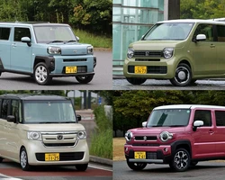 Suzuki Hustler, Daihatsu Taft, Honda N-Box