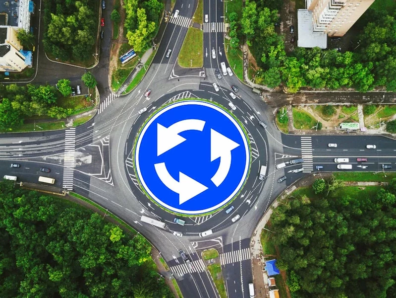 круговое движение у кого главная