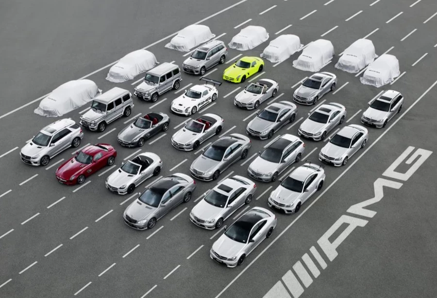 История  Mercedes AMG