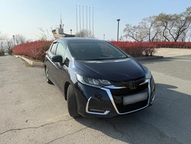 Honda Fit 2018 GP5 гибрид синий кузов