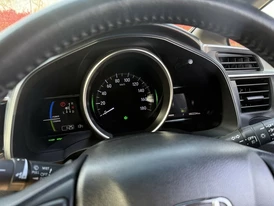 Honda Fit 2018 GP5 гибрид салон спидометр
