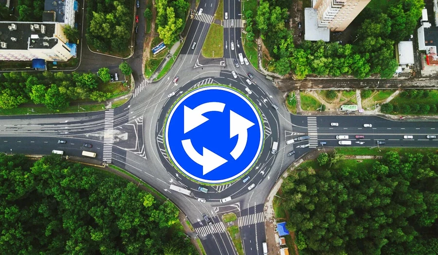 круговое движение у кого главная