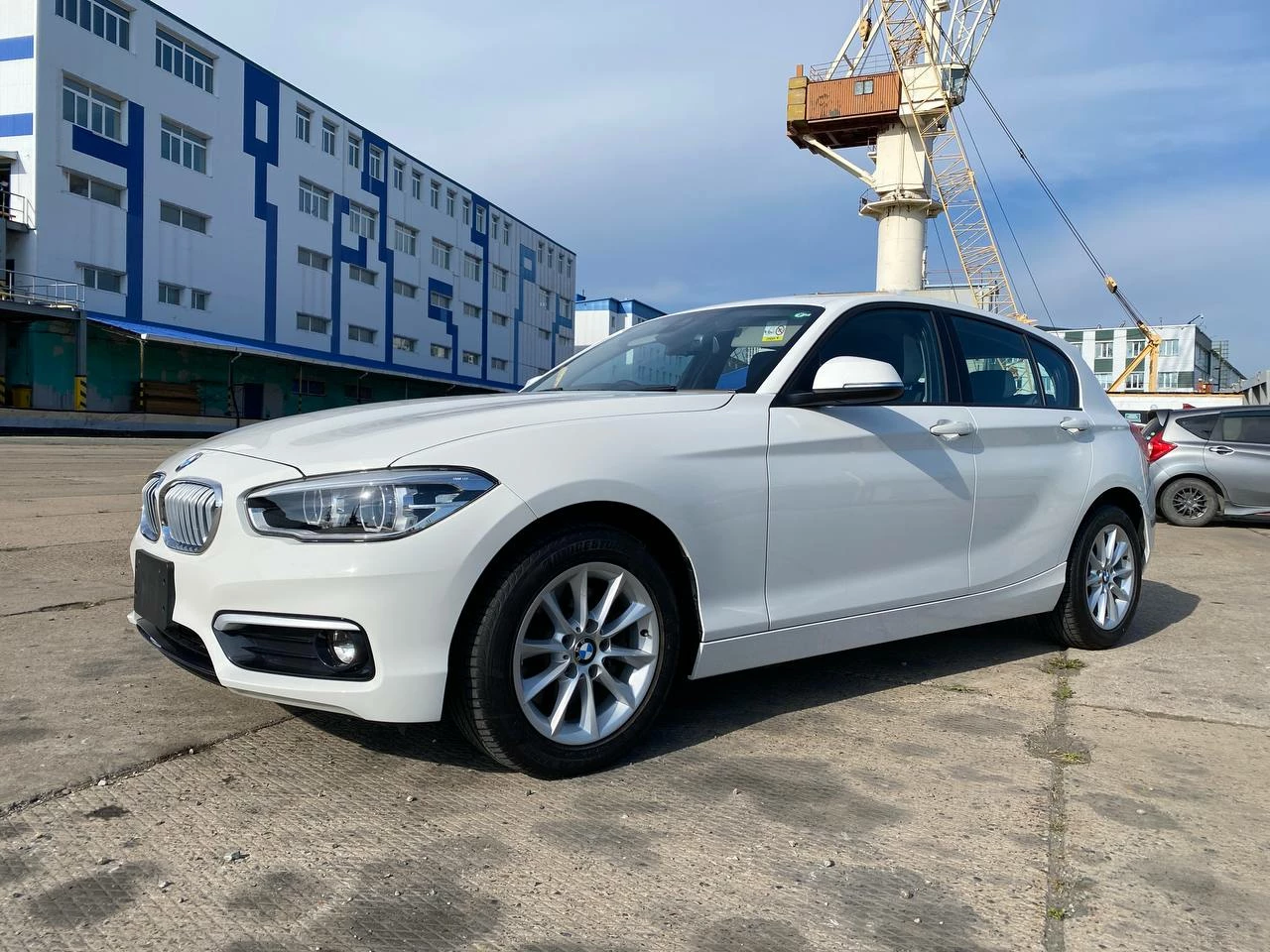 BMW 118i белый 2016 кузов 2016 2017 2018