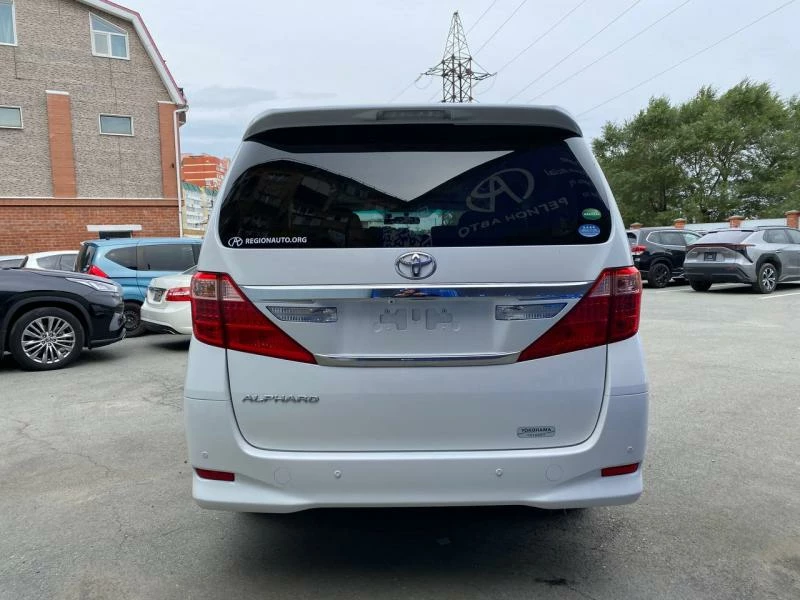 Toyota Alphard H20 2014 кузов багажник