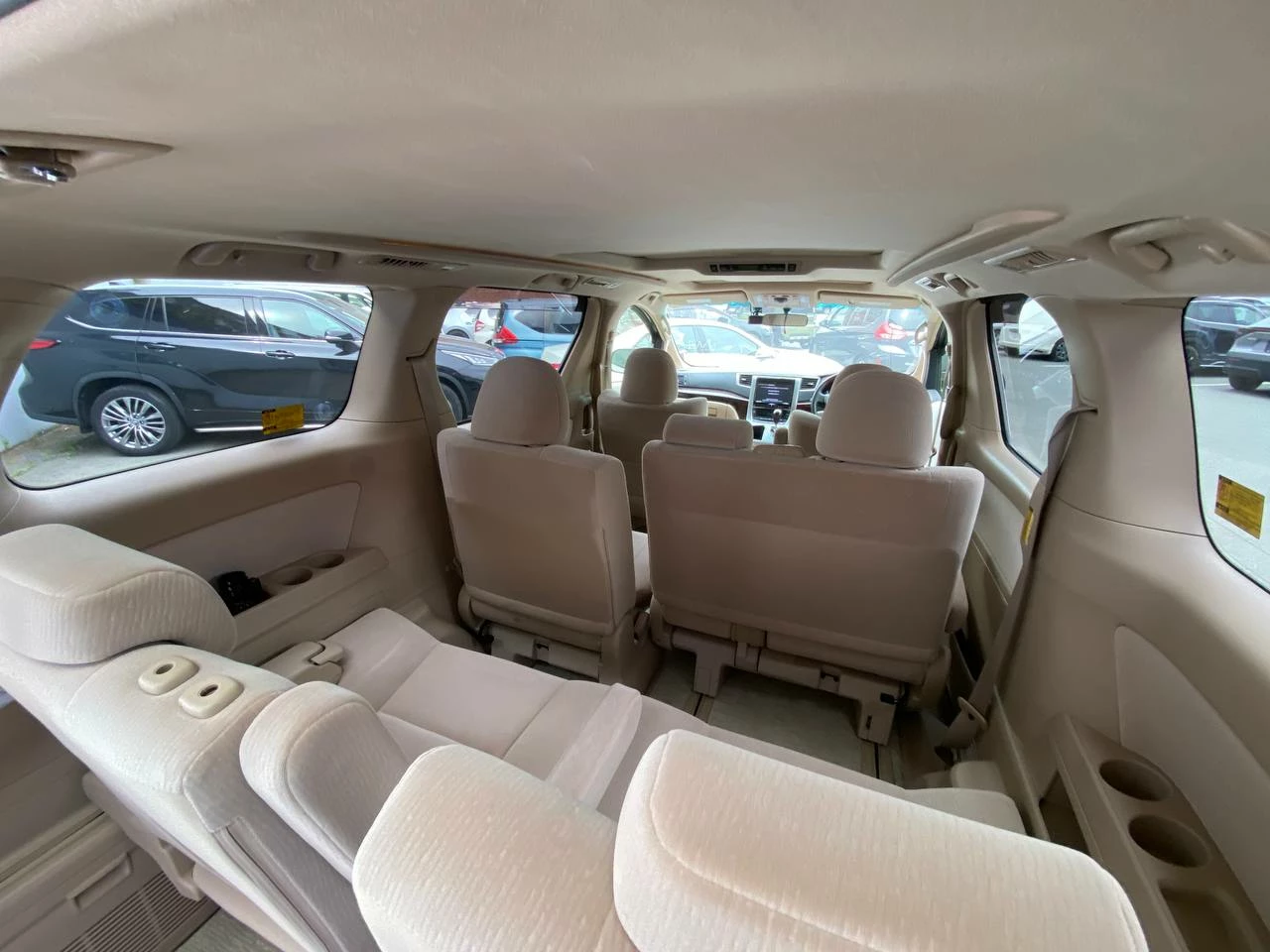 Toyota Alphard H20 2014 салон багажник