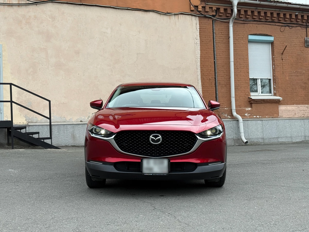 Mazda CX-30 2021 красная