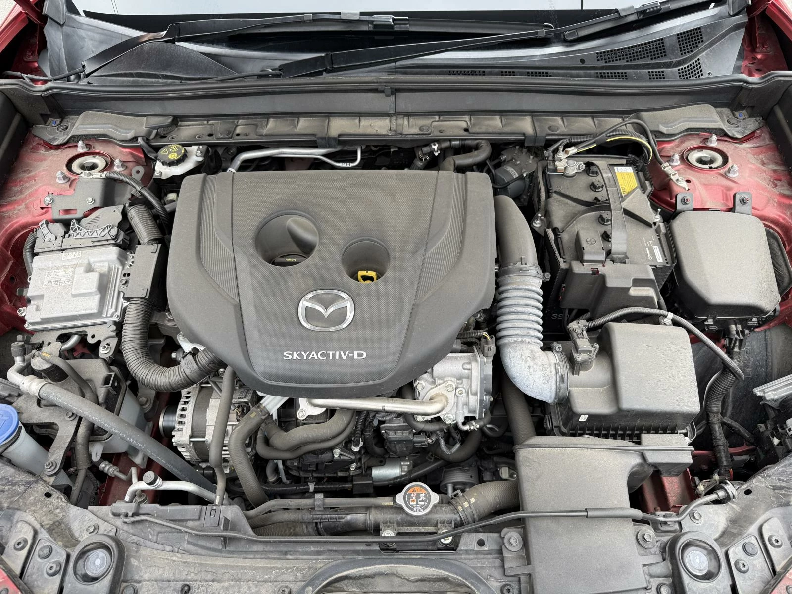 Mazda CX-30 2021 красная
