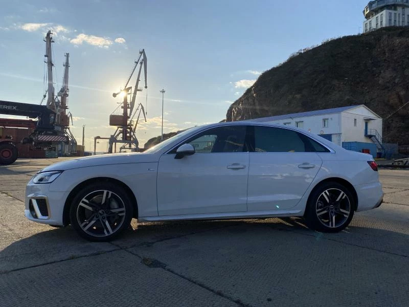 Audi A4 вид сбоку кузов