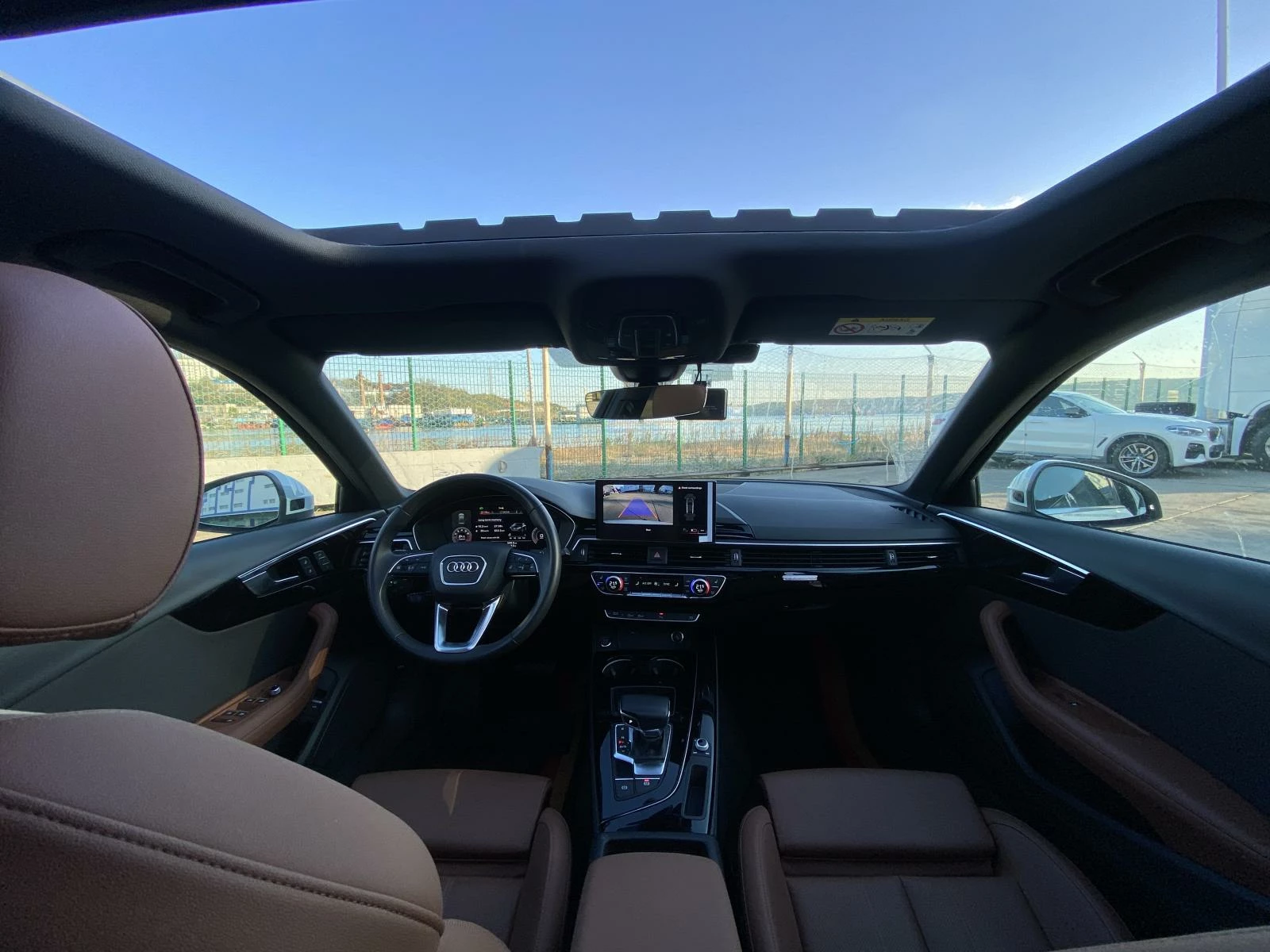 Audi A4, кожаный салон, люк, панорама, мультимедиа руль