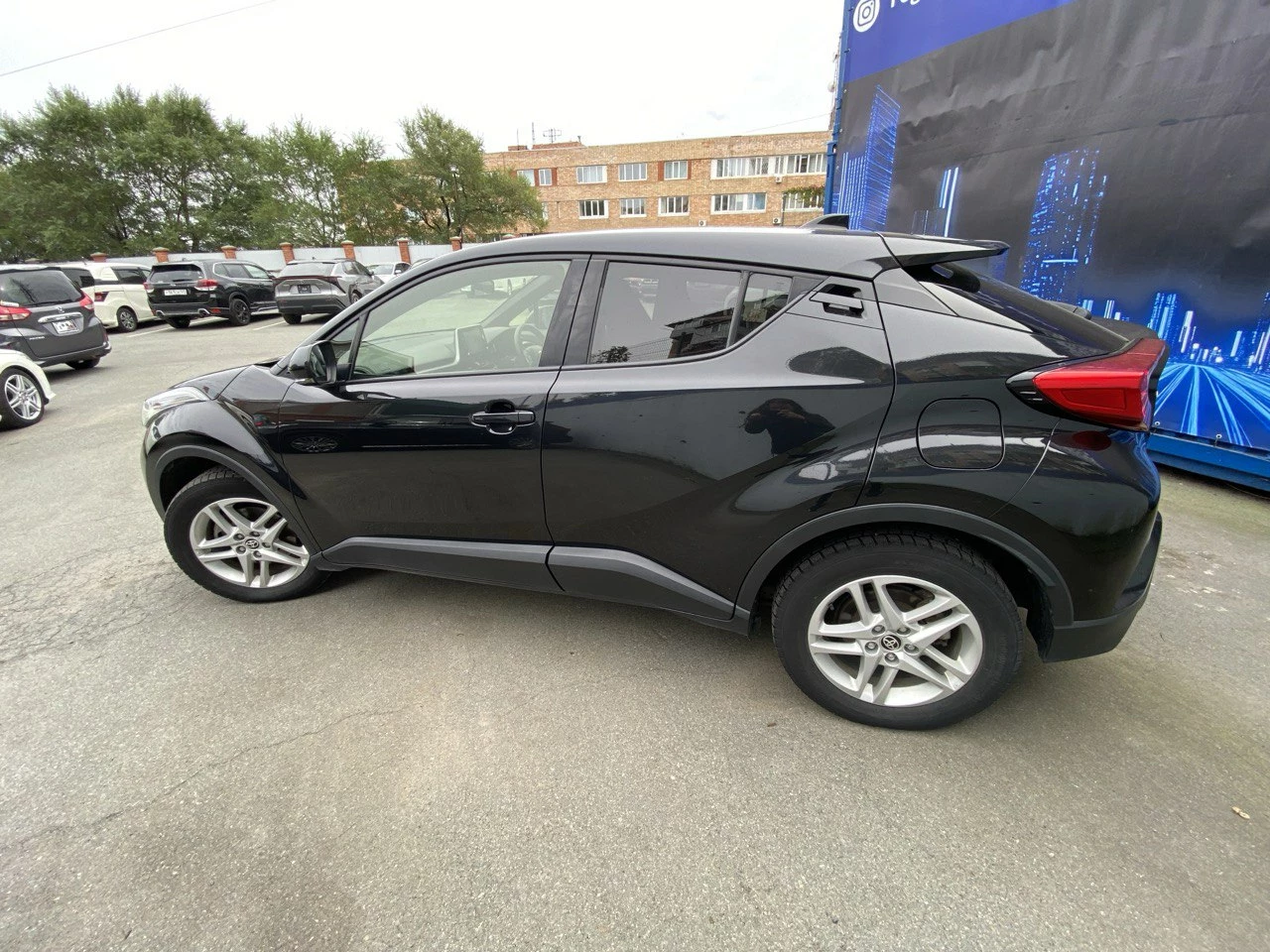 toyota chr черного цвета 