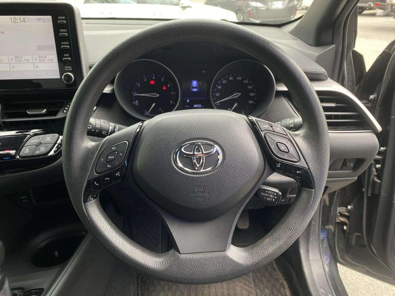 toyota chr 2022 2021 руль мультируль