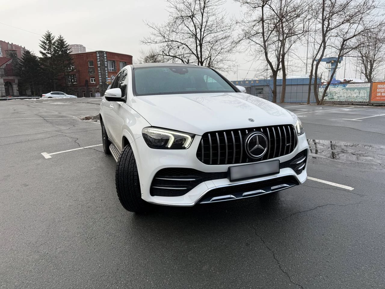 Mercedes GLE Coupe C167. Дизель 3.0 кузов белый