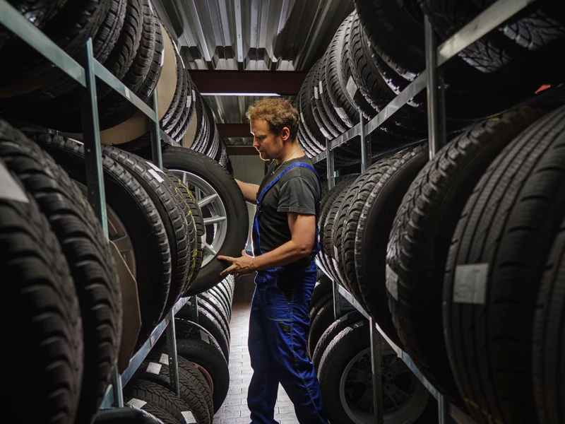 мастер среди шин