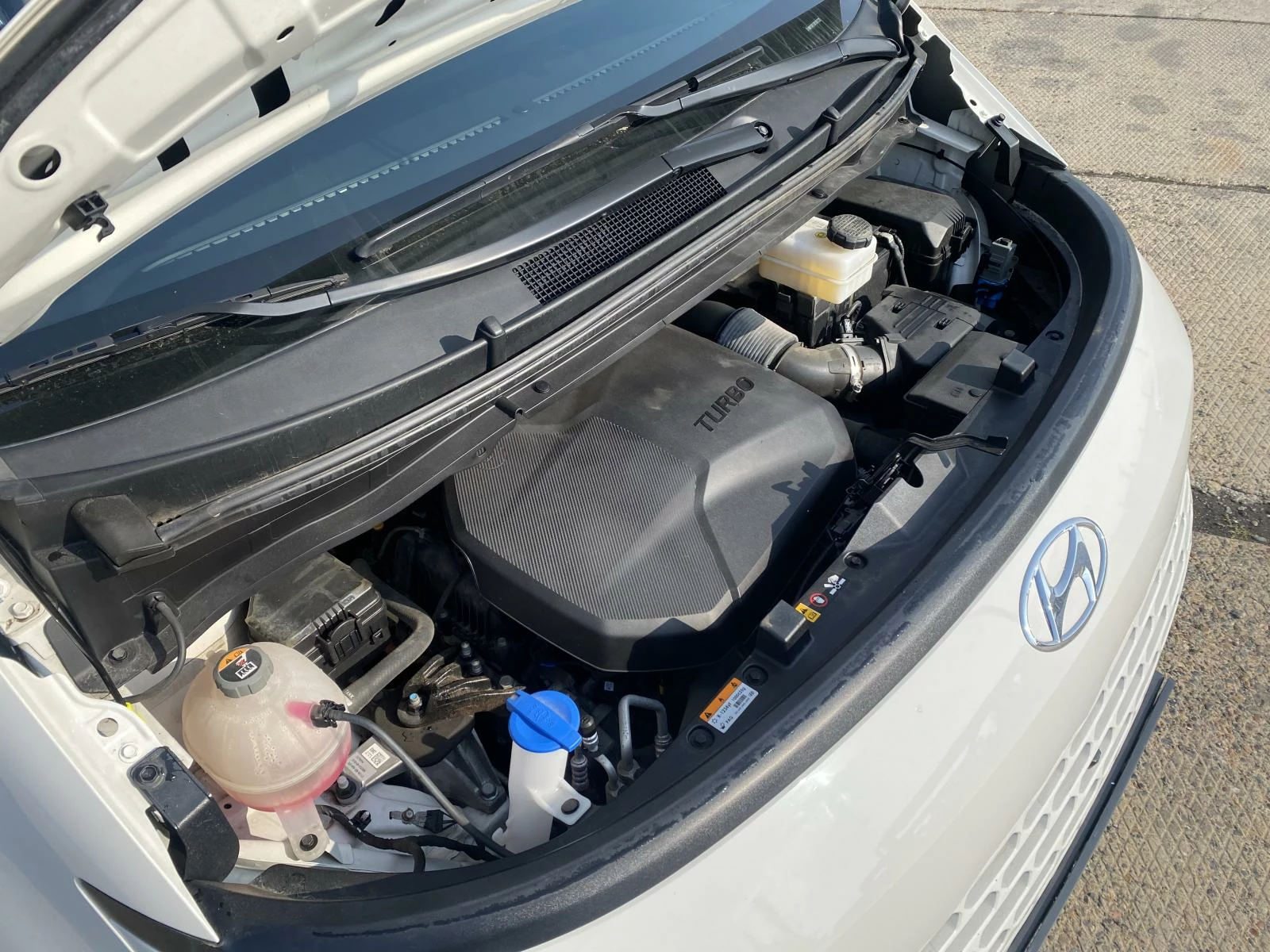 Hyundai Staria US4 2022 2,2 турбо двигатель под капотом
